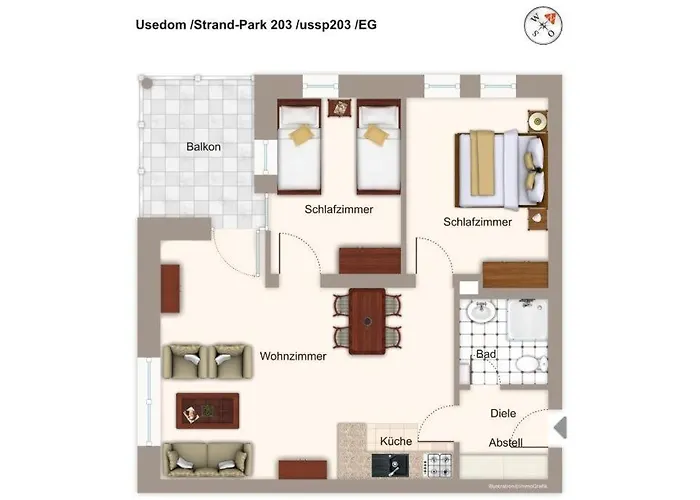 Strand-park Strand-park 203 Lägenhet